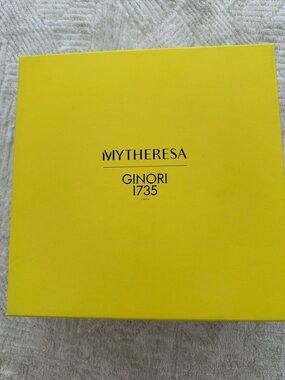 MYTHERESA Ginori 1735 Yellow Coffee & Tea Accessory Box